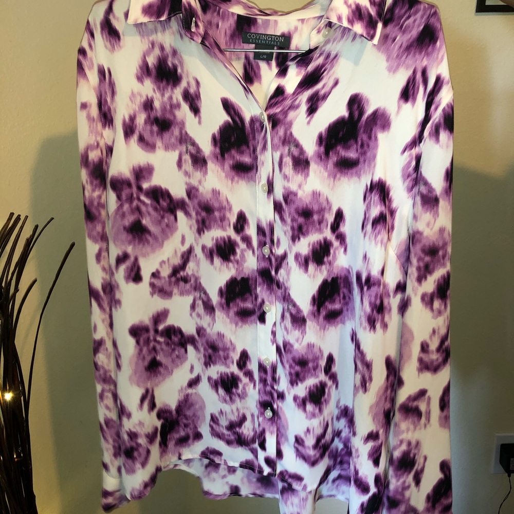 Covington long sleeved blouse